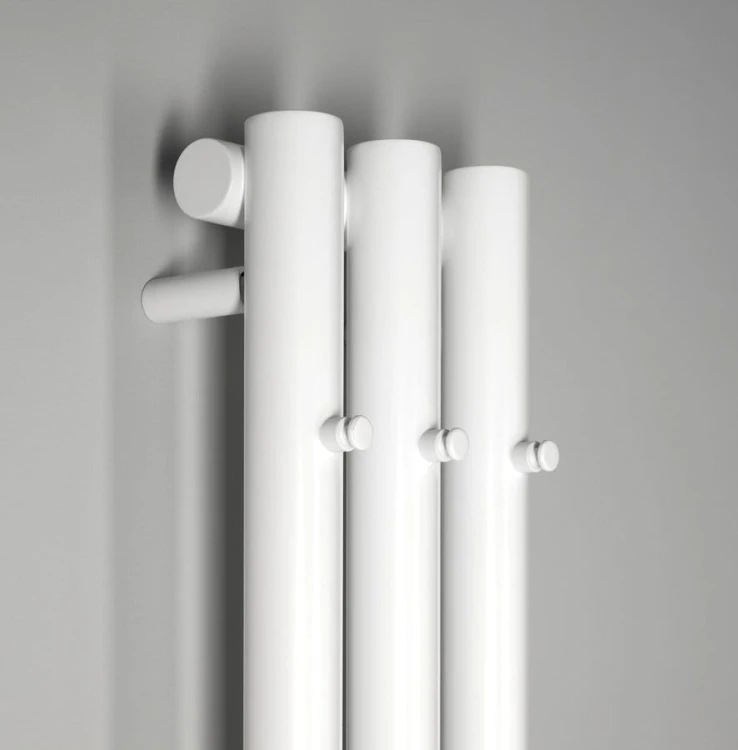 PILON grzejnik łazienkowy 196x1800mm, 3 wieszaki, biały mat #2