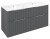 CIRASA STRIP szafka umywalkowa 118,4x64x46cm, carina