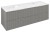 CIRASA STRIP szafka umywalkowa 139,6x52x46cm, agila