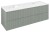 CIRASA STRIP szafka umywalkowa 139,6x52x46cm, verde