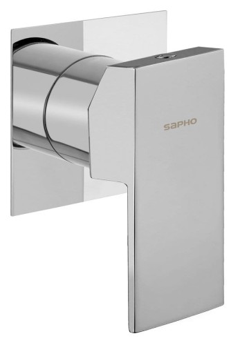 SPECTRE bateria prysznicowa podtynkowa, 1 wyjście, chrom