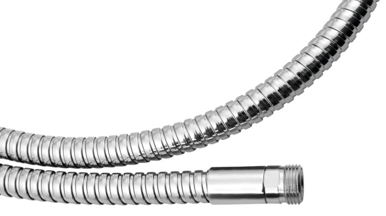 Wąż  do pryszniców wysuwanych, F1/2"-M3/8", 175cm, chrom #2