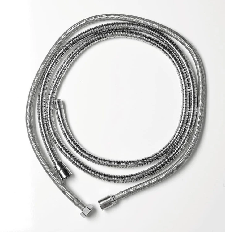 SET zamienne węże do baterii na brzeg wanny, F1/2"- F1/2",275cm, chrom #2