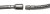 SET zamienne węże do baterii na brzeg wanny, F1/2"- F1/2",275cm, chrom #5