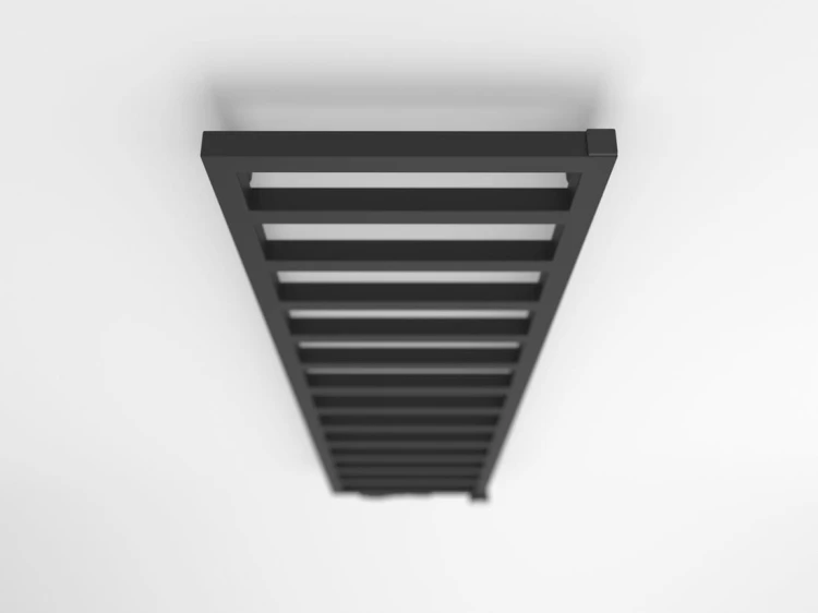 GIANLUCA grzejnik łazienkowy 400x1590mm, czarny mat #4