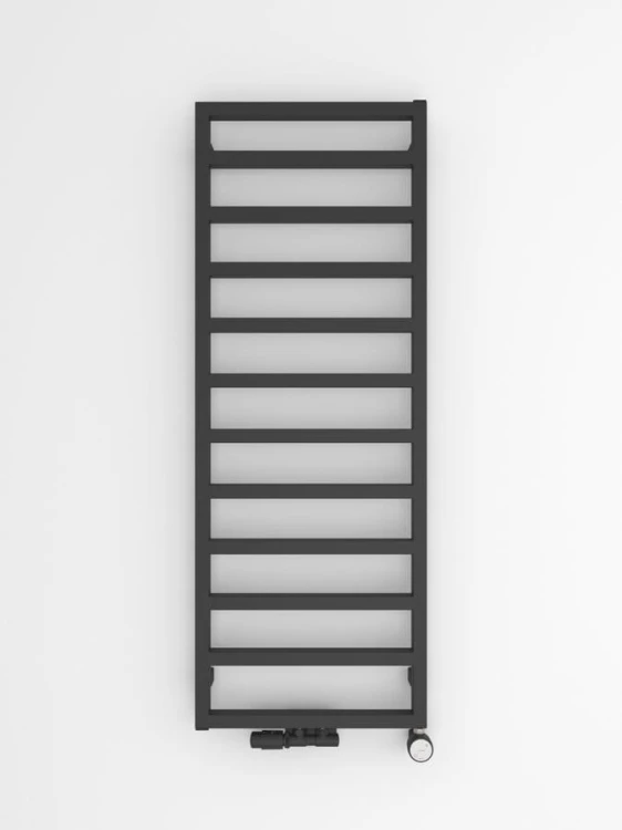 GIANLUCA grzejnik łazienkowy 500x1350mm, czarny mat #3