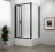 DEEP BLACK kabina prysznicowa 1000x900mm wariant L/P, szkło czyste #2