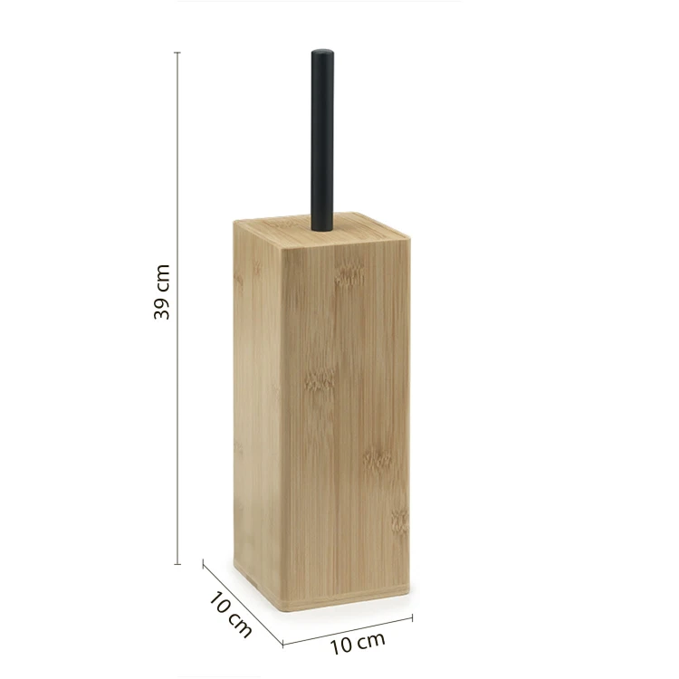 Rysunek techniczny - BONNIE szczotka do WC do postawienia, bambus