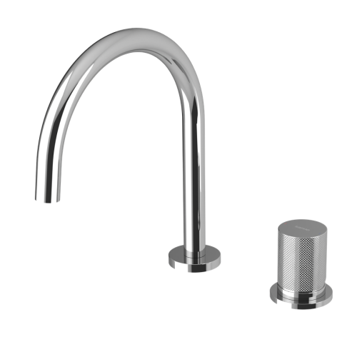 ULTRATAP dwuelementowa bateria umywalkowa, chrom