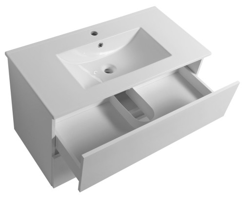 PANEDA szafka umywalkowa 99,5x55x45,2cm, biela #2