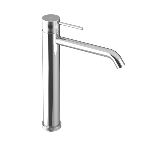 ULTRASAN bateria umywalkowa wysoka, przedłużona wylewka, chrom