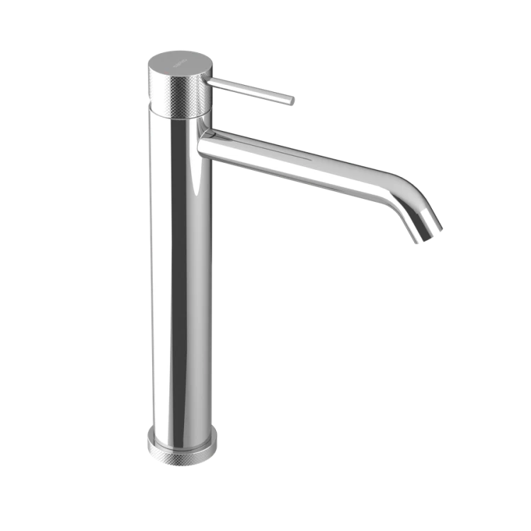 ULTRASAN bateria umywalkowa wysoka, przedłużona wylewka, chrom