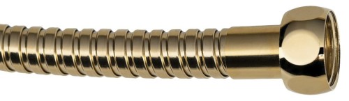POWERFLEX wąż prysznicowy metalowy, 150cm, złoty #2