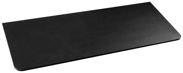 PREMIO blat kompaktowy 122x1,2x48,5cm, czarny mat