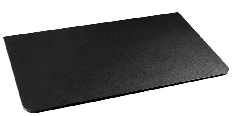PREMIO blat kompaktowy 102x1,2x48,5cm, czarny mat
