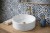 Umywalka ceramiczna nablatowa, średnica 40cm, biały #2