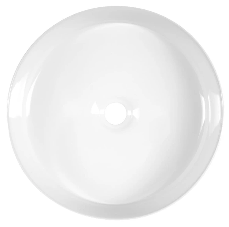FIASTRA umywalka ceramiczna nablatowa, średnica 40cm, biały #3
