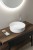 FIASTRA umywalka ceramiczna nablatowa, średnica 40cm, biały #4