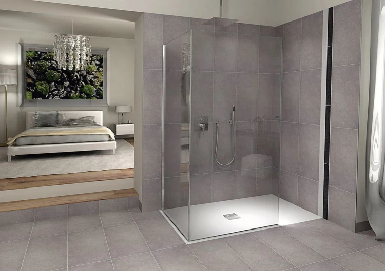 FLEXIA brodzik kompozytowy z możliwością docinania 120x80cm, biały mat #2