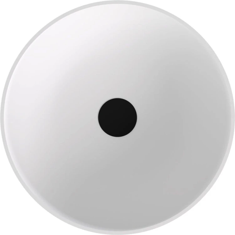 BANERA ROUND umywalka kompozytowa nablatowa, średnica 39cm, biały mat #4