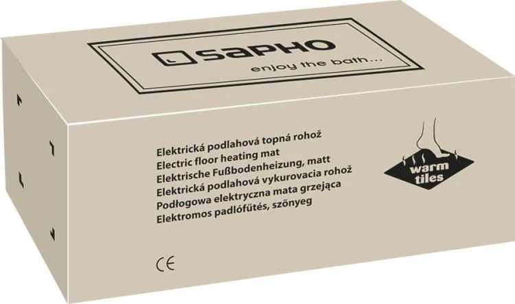 WARM TILES łazienkowa mata grzejna 3,0m2, 500W, dwużyłowa #5