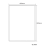 Rysunek techniczny - FLANCO lustro fazowane 60x80cm, CU free