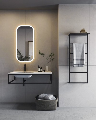 MANOR lustro z oświetleniem LED 50x100cm #2