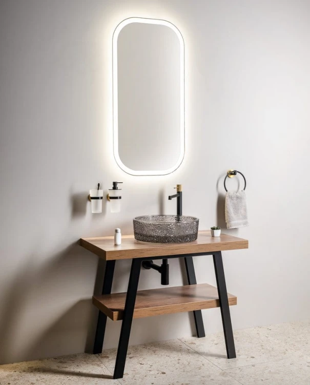 MANOR lustro z oświetleniem LED 50x100cm #3