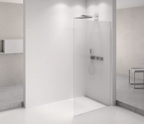ARCHITEX CHROM walk-in, 1062 mm, szkło Flute
