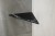 ABELINE półka narożna Rockstone 250x250mm, czarny attica #2