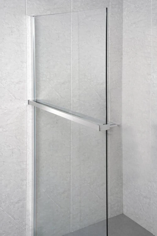 Półka z funkcją skracania do kabiny prysznicowej Walk-in 60-140cm, chrom #2