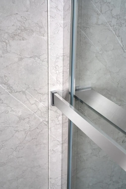 Półka z funkcją skracania do kabiny prysznicowej Walk-in 60-140cm, chrom #5