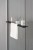 Półka z funkcją skracania do kabiny prysznicowej Walk-in 60-140cm, czarny mat #6