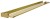 Półka z funkcją skracania do kabiny prysznicowej Walk-in 60-140cm, złoto mat