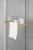 Półka z funkcją skracania do kabiny prysznicowej Walk-in 60-140cm, złoto mat #7