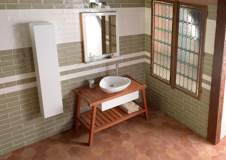 TERUEL umywalka ceramiczna nablatowa 59x39cm, biały #4