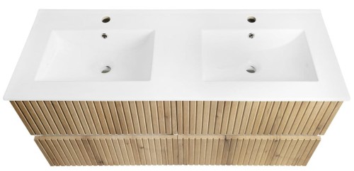PANEDA STRIP szafka umywalkowa 119x55x45,2cm, dąb emporio #2