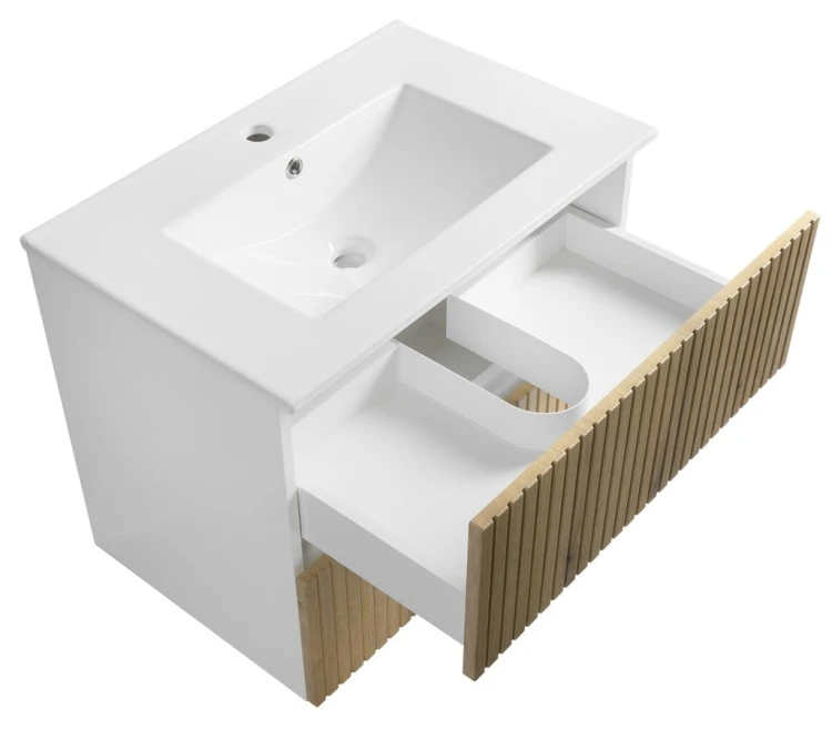 PANEDA STRIP szafka umywalkowa 69,5x55x45,2cm, dąb emporio #2