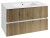 PANEDA STRIP szafka umywalkowa 89,5x55x45,2cm, dąb emporio