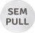 Tabliczka "SEM/PULL", średnica 75mm, stal nierdzewna