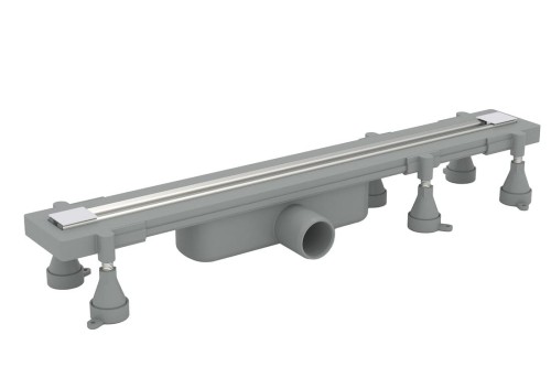 SUMISURA odpływ liniowy z rusztem ze stali nierdzewnej, L-450-1230, DN50