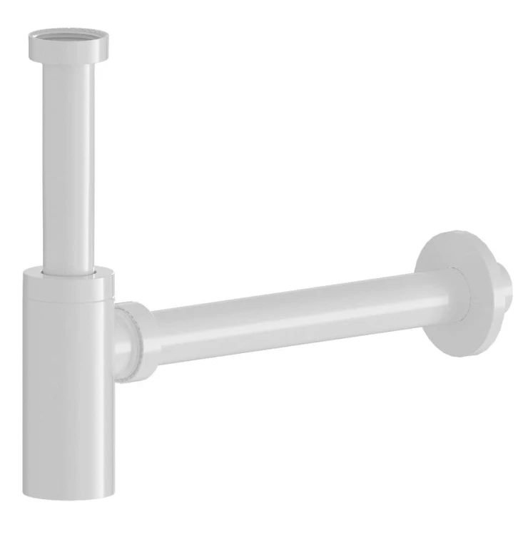 Syfon umywalkowy 5/4", odpływ 32 mm, biały