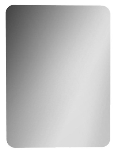 ISHAPE lustro ze ściętą krawędzią 60x80cm, zaokrąglone rogi, CU free