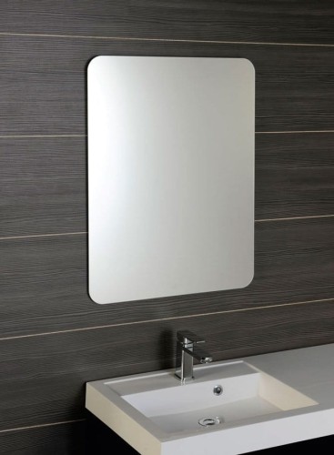 ISHAPE lustro ze ściętą krawędzią 50x90cm, zaokrąglone rogi, CU free #2
