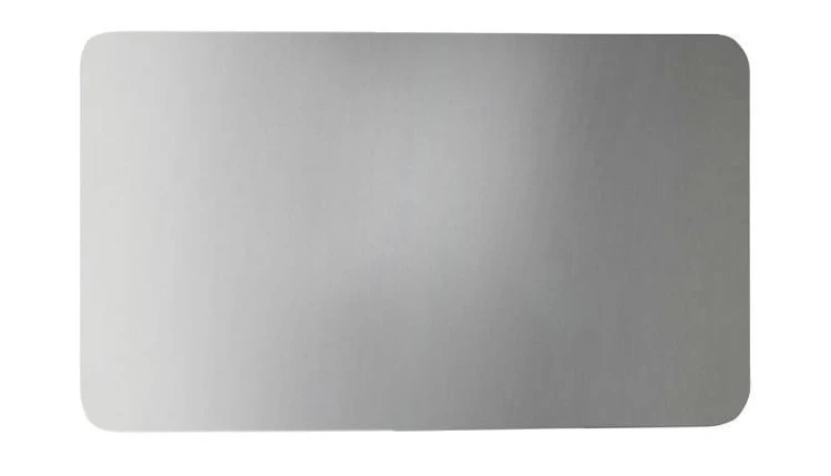 ISHAPE lustro ze ściętą krawędzią 100x50cm, zaokrąglone rogi, CU free