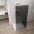 ESCA WHITE MATT jednoczęściowa kabina przysznicowa Walk-In, szklo dymione, 1000 mm