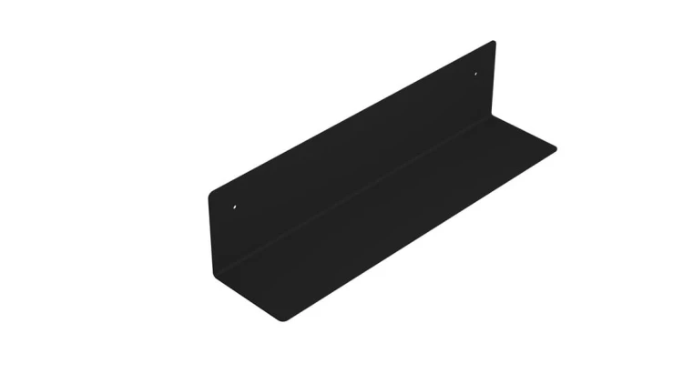 Półka 398x95x95mm, czarny mat