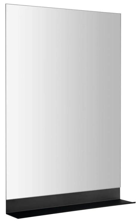 SECA Lustro z półką 40x65cm, CU free, czarny mat