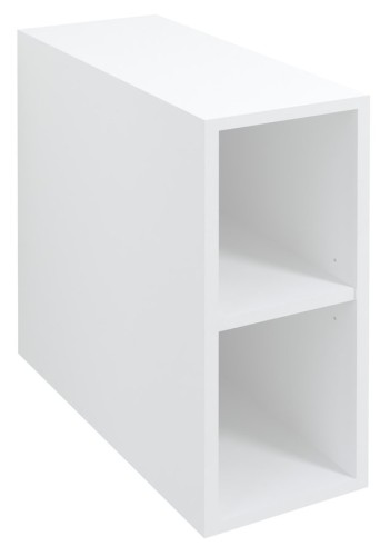 WAVE szafka wisząca dolna 20x45x47,8cm, biały połysk