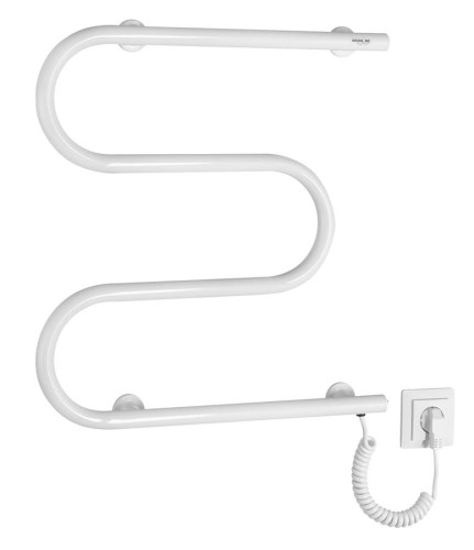 VIPE elektryczna suszarka na ręczniki 500x500mm, 59W, biały